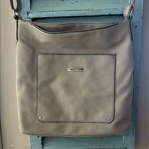 Roots 73 Gray Crossbody Purse